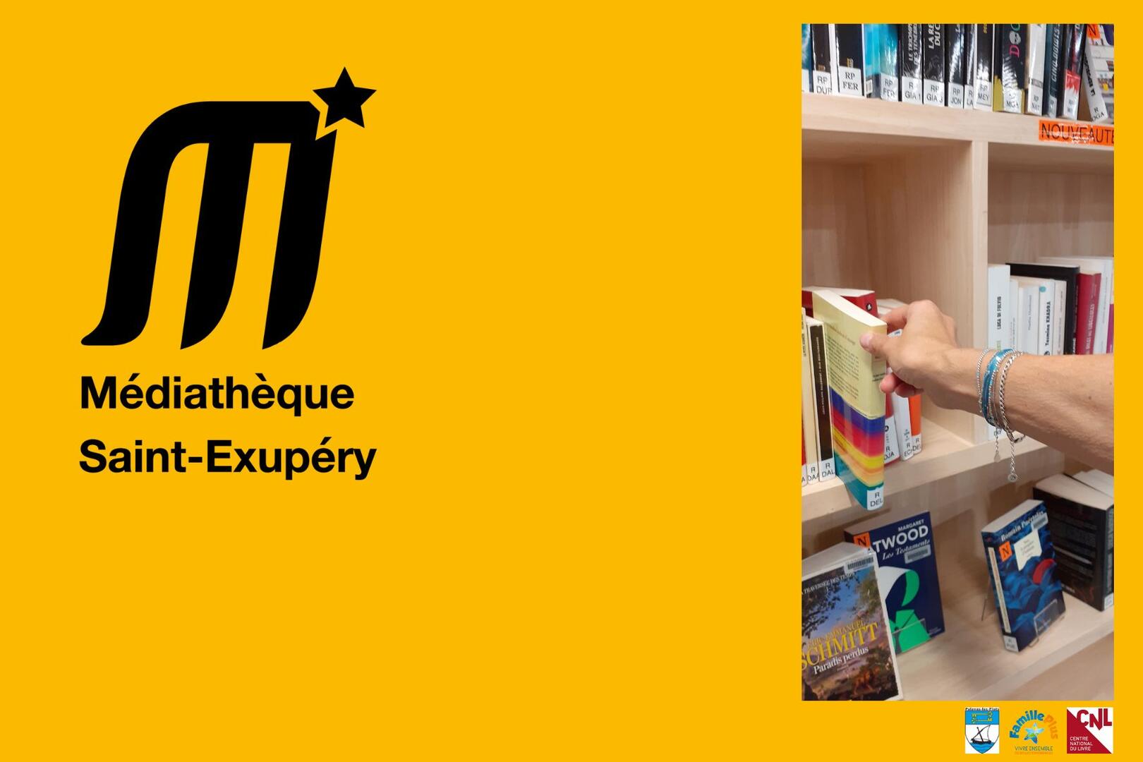 Logo Médiathèque Saint-Exupéry