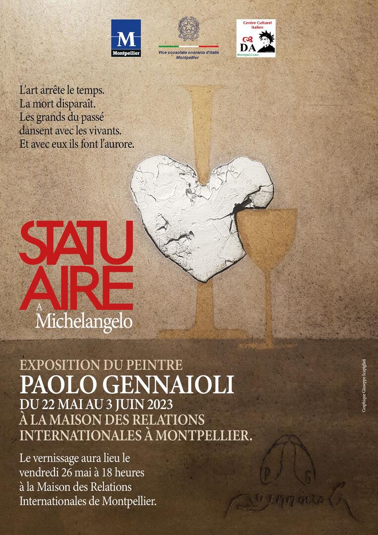 EXPOSITION STATUAIRE A MICHELANGELO