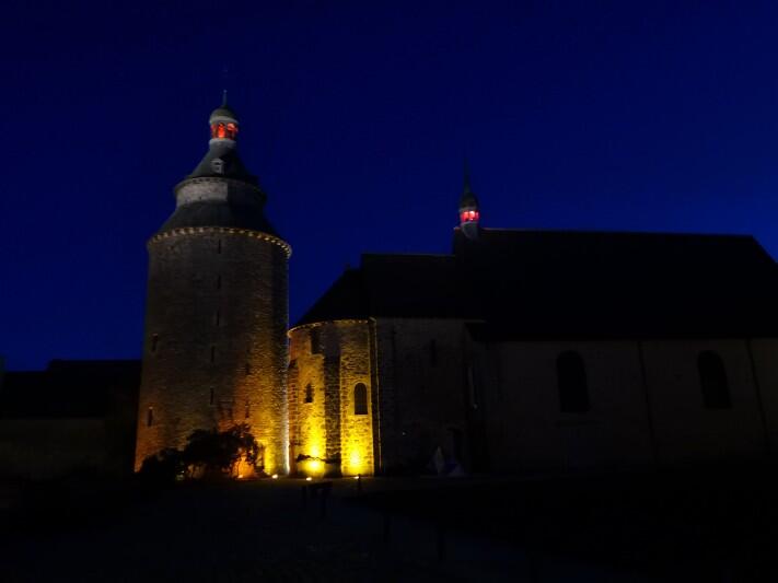 Le château la nuit