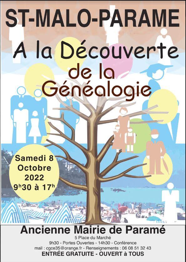 A la découverte de la généalogie 8oct2022