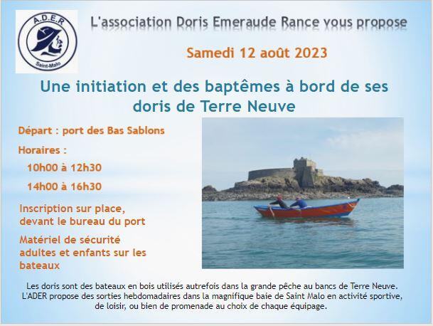 Embarquez sur des doris