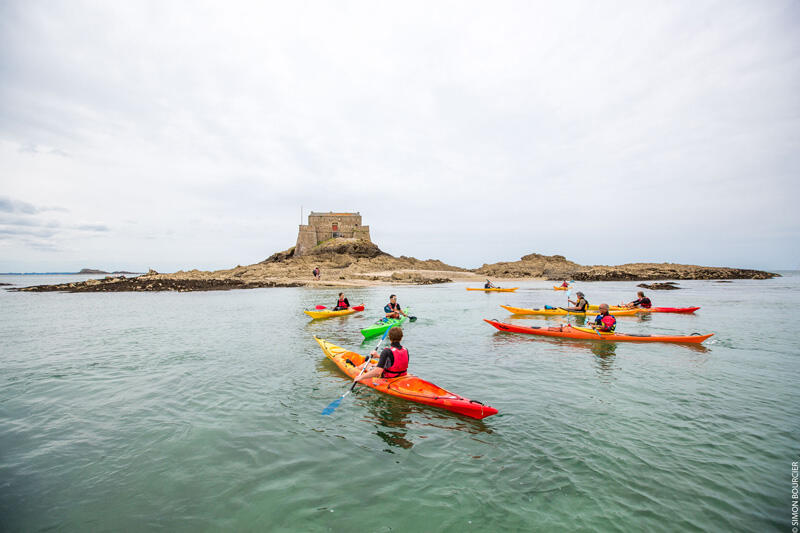 Corsaires Malouins section kayak