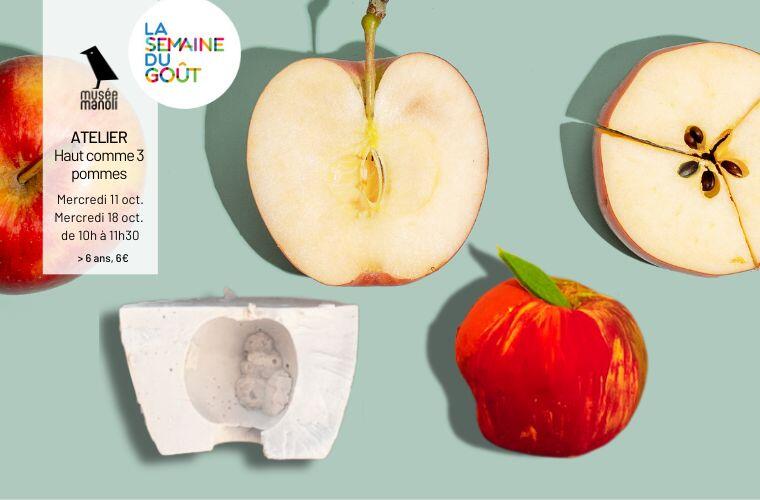 OCTOBRE OFFICE DE TOURISME DINARD Agenda en ligne : 760 pixels de largeur x 500 pixels de hauteur - ATELIER HAUT COMME 3 POMMES semaine du gout 11 et 18 oct