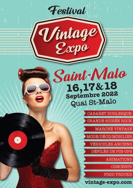 Affiche ©Vintage expo - 16au18sept2022