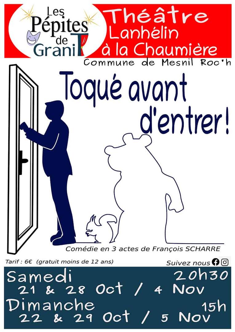 Toqué avant d'entrer !
