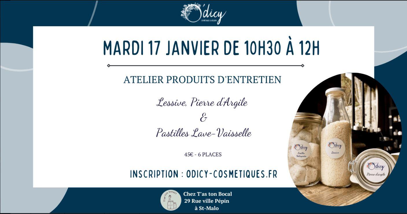 Atelier Produits d'entretiens 17janv2023