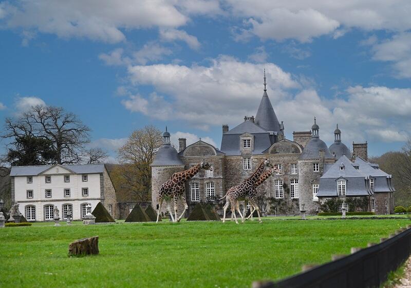 Château Parc et jardins de la Bourbansais