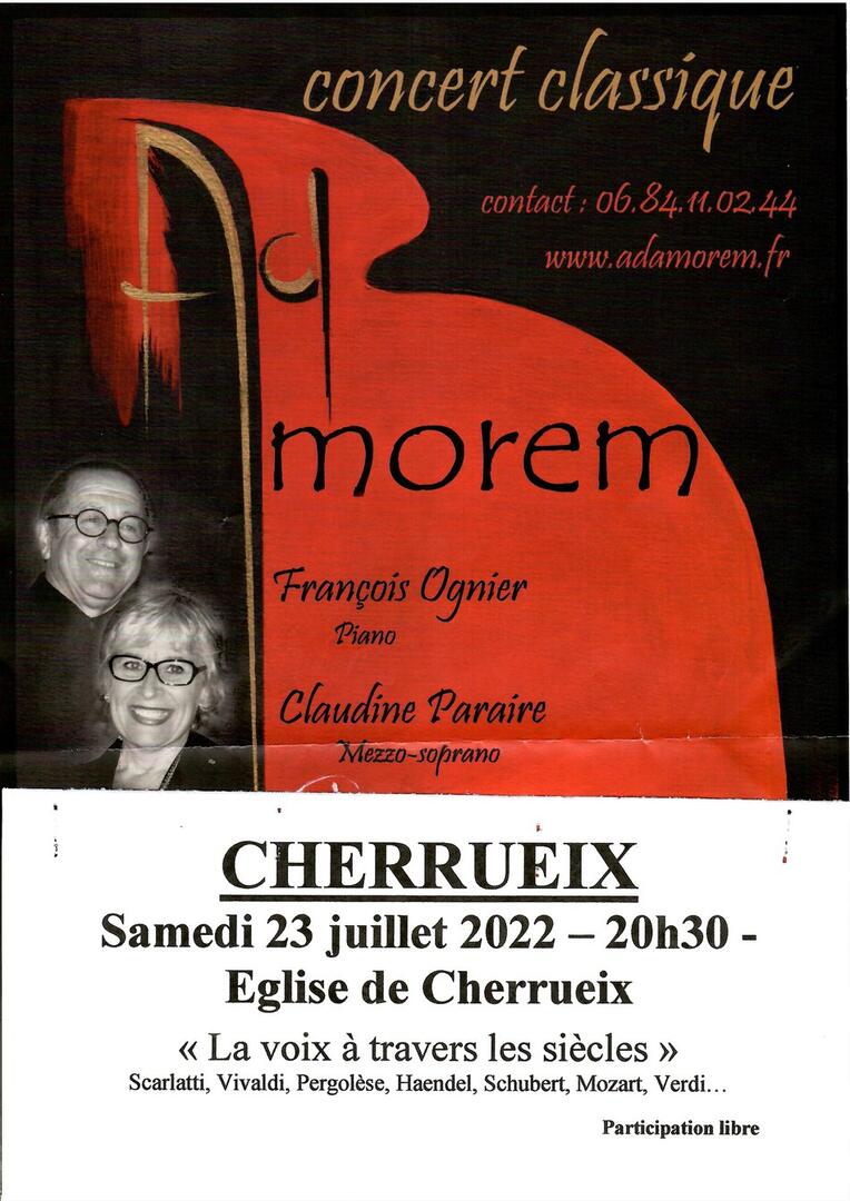 Concert classique Ad Amorem 23Juil2022