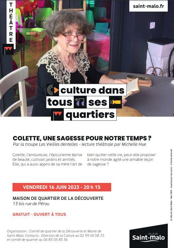 Colette, une sagesse pour notre temps 16juin2023