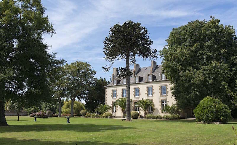 Côté parc sud - Malouinière de la Ville Gilles