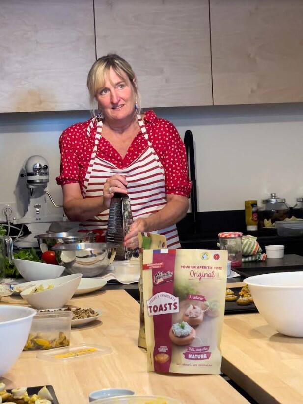Cours de cuisine Marie Chappell