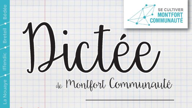 Dictée Montfort Communauté
