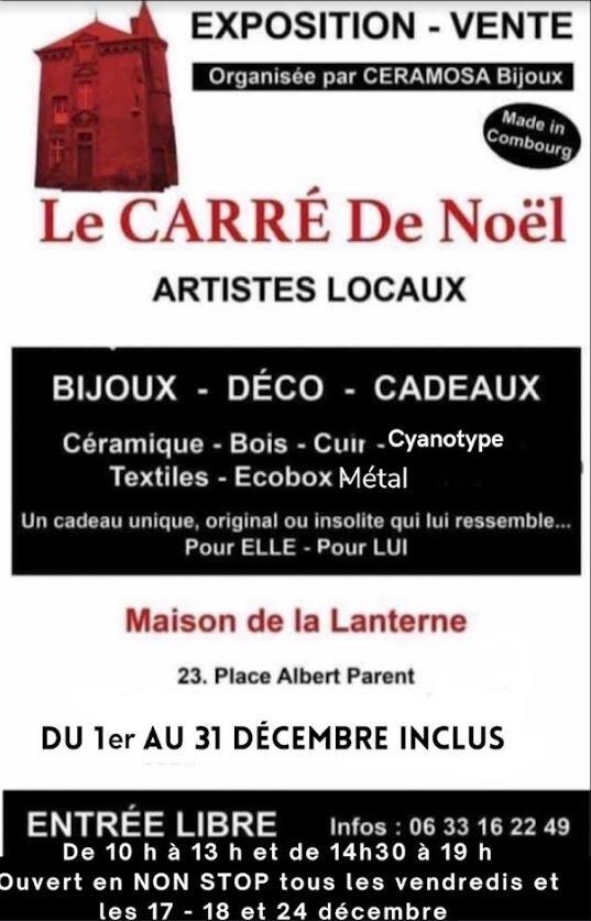 Expo Vente Noël du 1er au 31dec2022