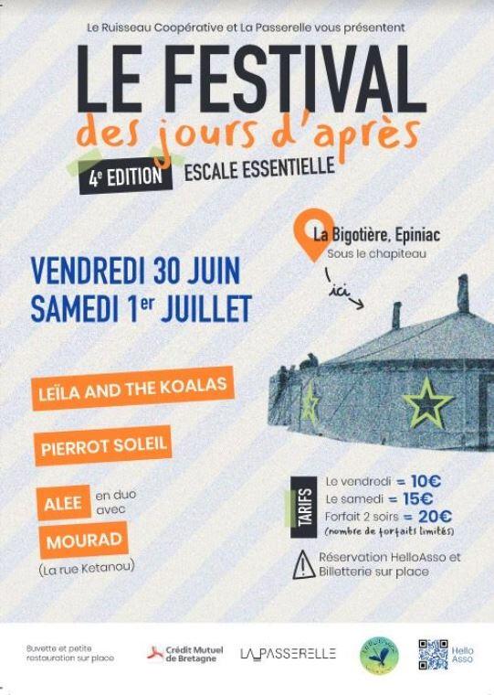 Festival des jours d'après 30juin-1juill2023