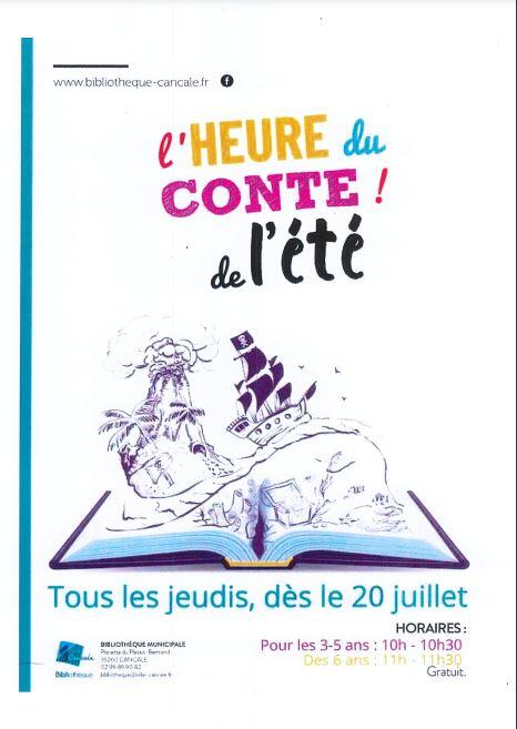 L'heure du conte été juill aout2023