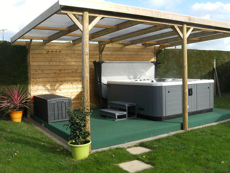 LEDUC RDC - Vue Spa - Saint-Coulomb