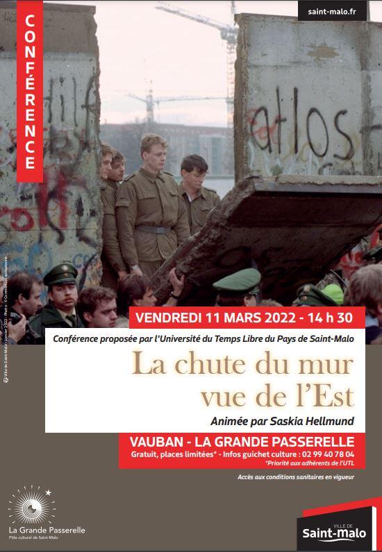 La chute du mur vue de l'Est 11 mar2022