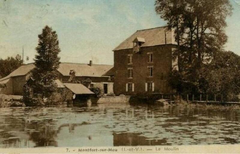 Le moulin des planches à Montfort sur Meu