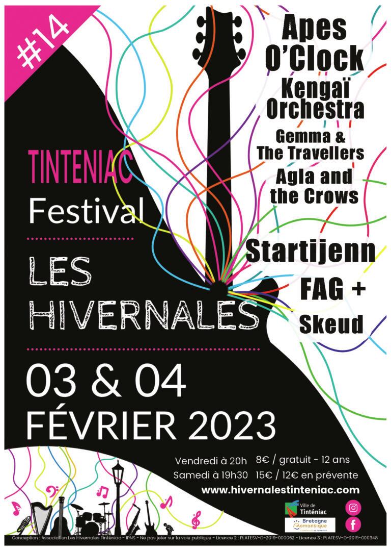 Les Hivernales - Affiche2023