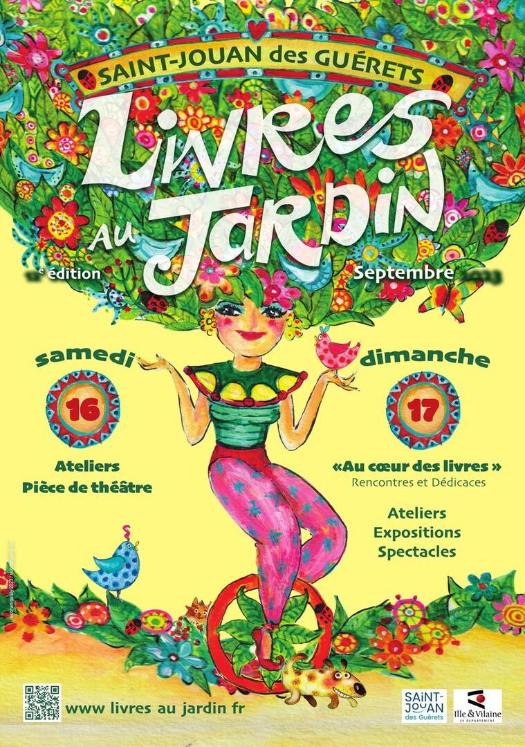 Livres au jardin 2023