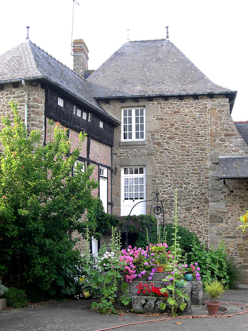 MANOIR LA BARDOULAIS - façade1 - St Méloir