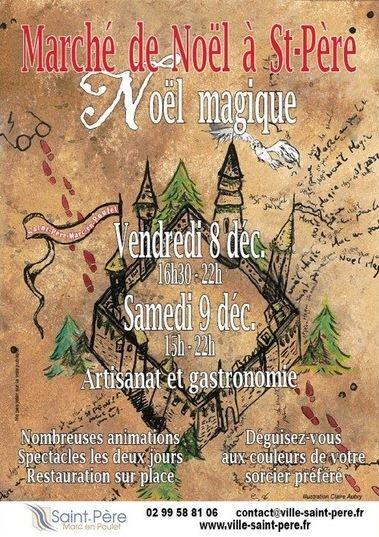 Marché de noel St Père