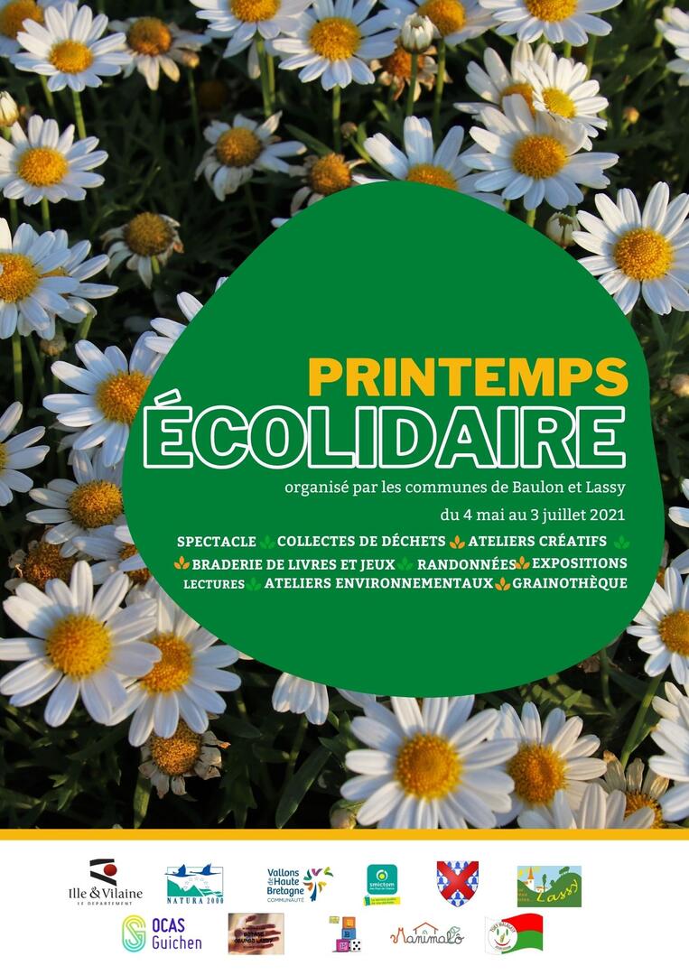 printemps écolidaire affiche