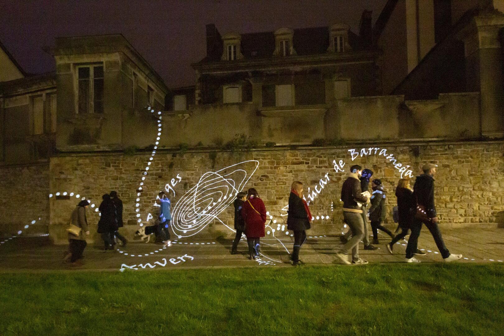Vitré lumières, parcours nocturne