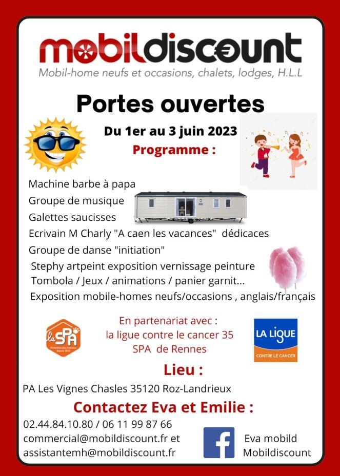 Portes ouvertes Mobildiscount 1au3juin2023