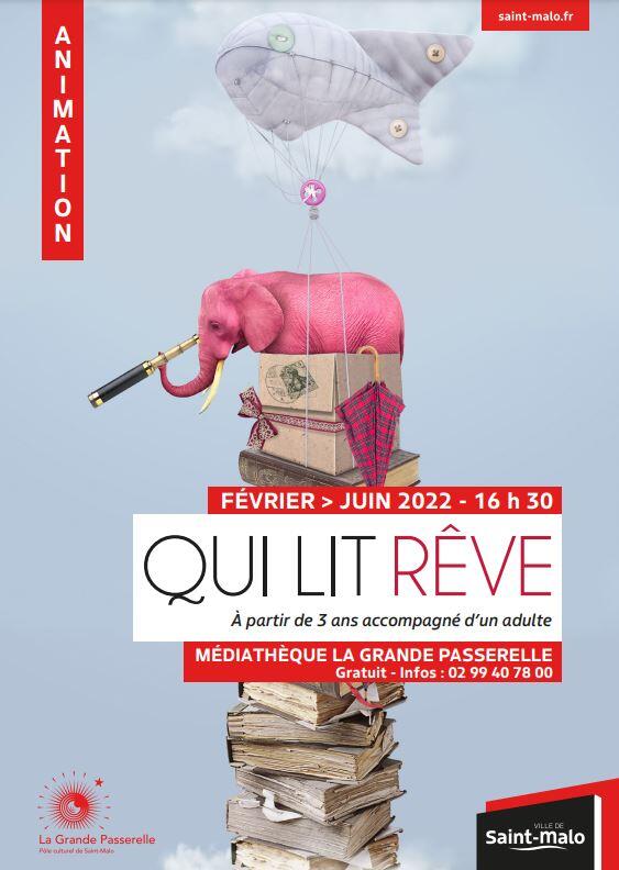 Qui lit rêve - Saint-Malo - Fev-juin2022