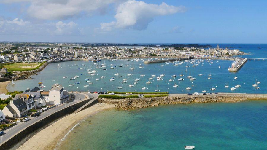 Roscoff vue du ciel (3) - St Thomas TV