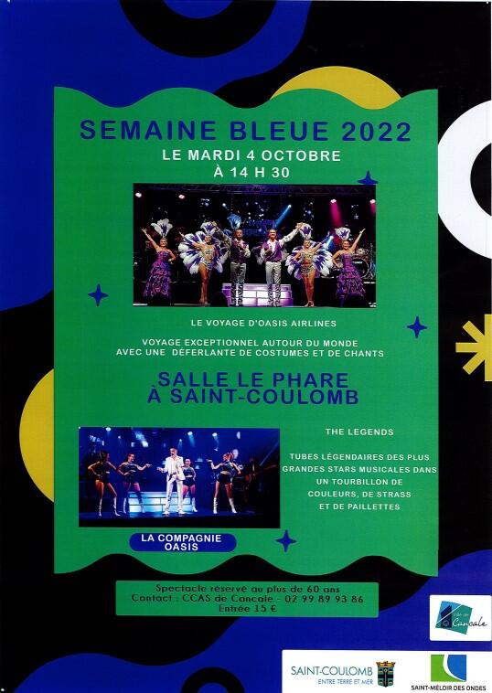 Semaine bleue Spectacle Compagnie Oasis 2022 04Oct2022