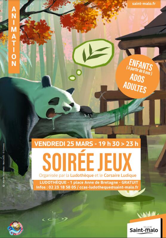 Soirée jeux 25mar2022