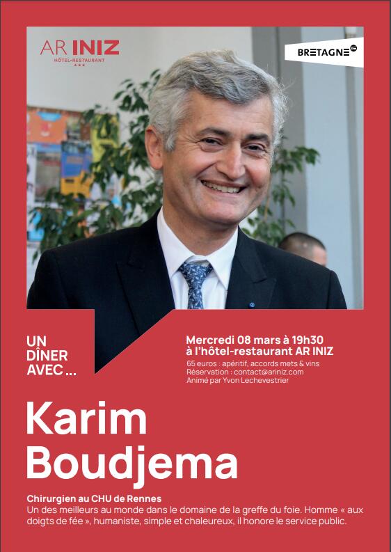 Un diner avec Karim Boudjema 8mar2023