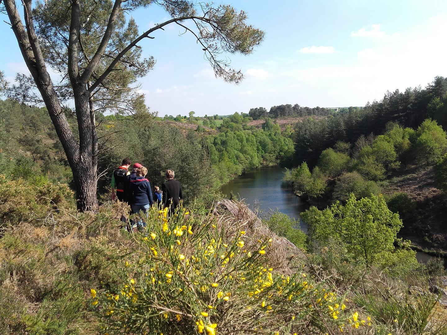 Vallon de la chambre au Loup Iffendic espace sensible Ille et Vilaine Bretagne ©office de tourisme lac de Trémelin