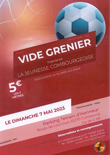 Vide-grenier - Jeunesse Combourgeoise - 7mai2023