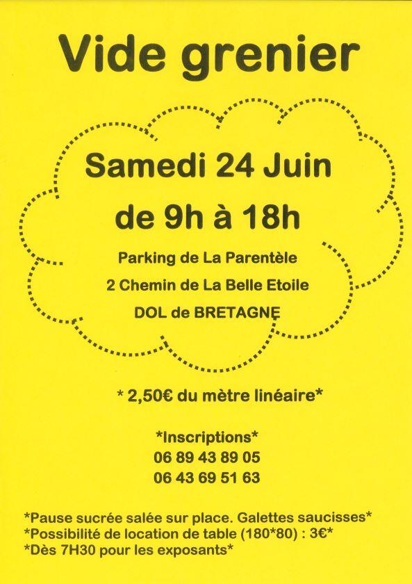 Vide grenier 24juin2023