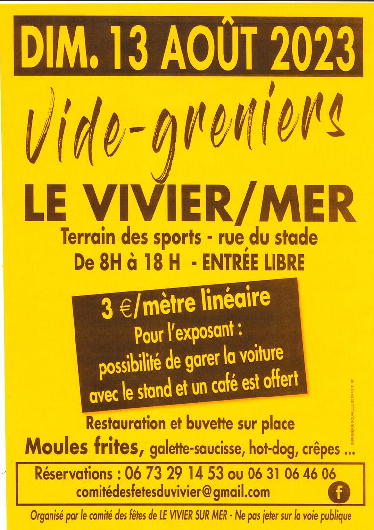 Vide grenier Vivier sur mer 13 aout_page-0001