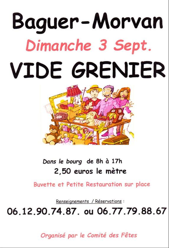 Vide-Greniers septembre 2023