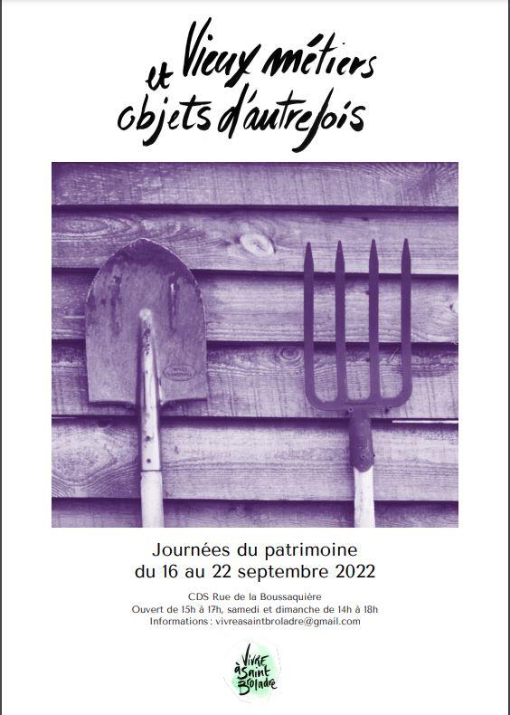 Vieux métiers et objets d'autrefois 16-22sep2022