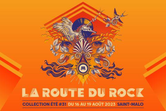 Visuel Route du rock 2023