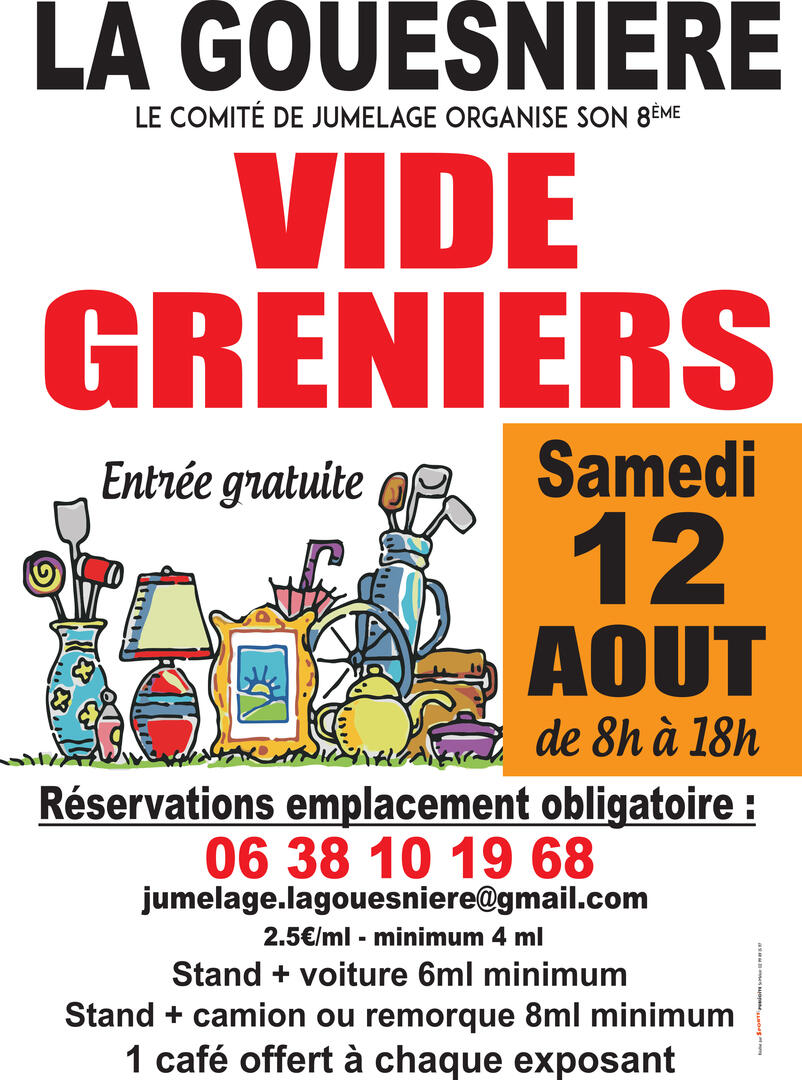 Vide-grenier La Gouesnière 12août2023