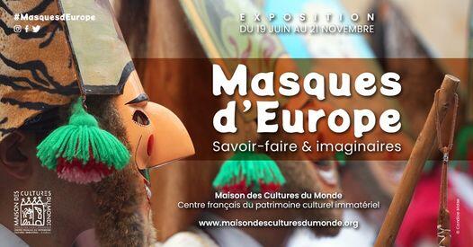 exposition masques d'europe maison des cultures du monde vitré