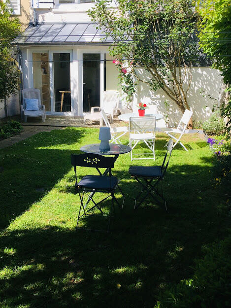 jardin et assises