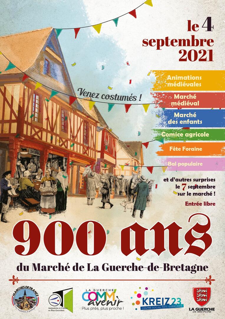 les 900 ans du marché de la Guerche-de-Bretagne