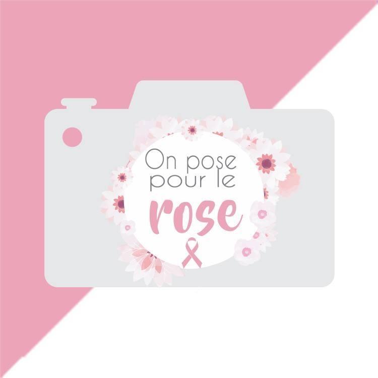 on pose pour le rose