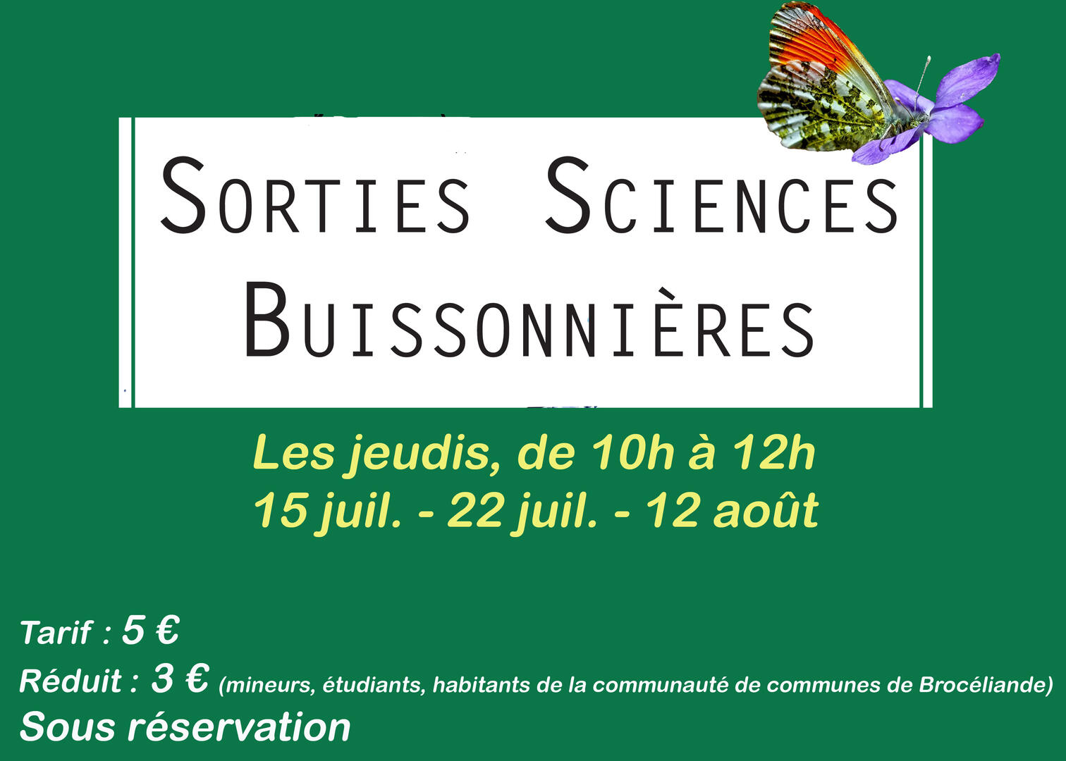 sciences buissonnières_Paimpont