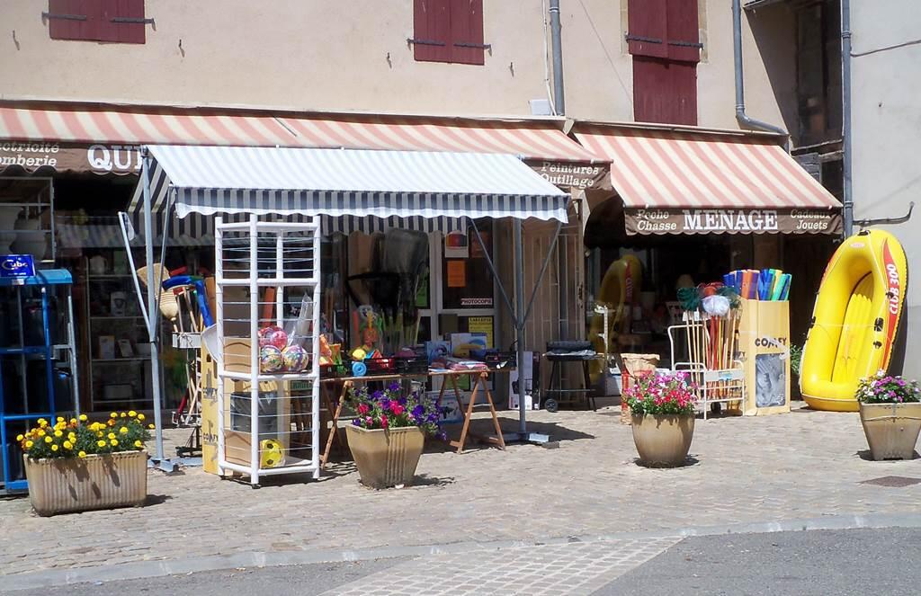 Vue extérieure du magasin