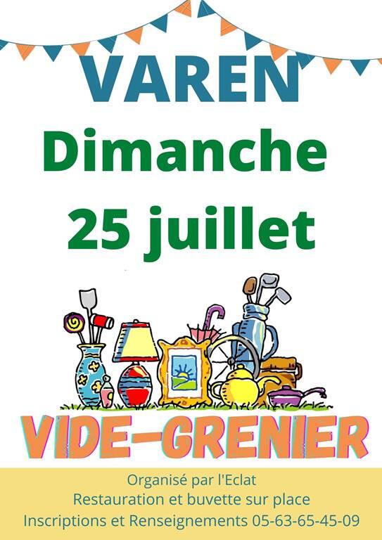 vide-grenier affiche 2021