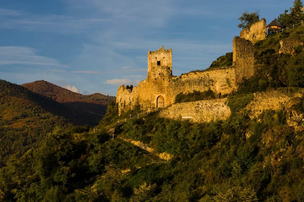 le château de Lordat journée du patrimoine